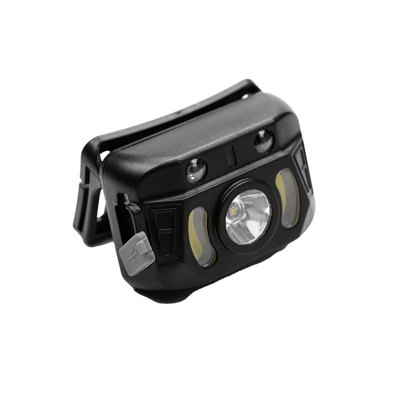 Linterna frontal LED inalámbrica brillante tipo inducción TL-71 3W para mineros que acampan en minería