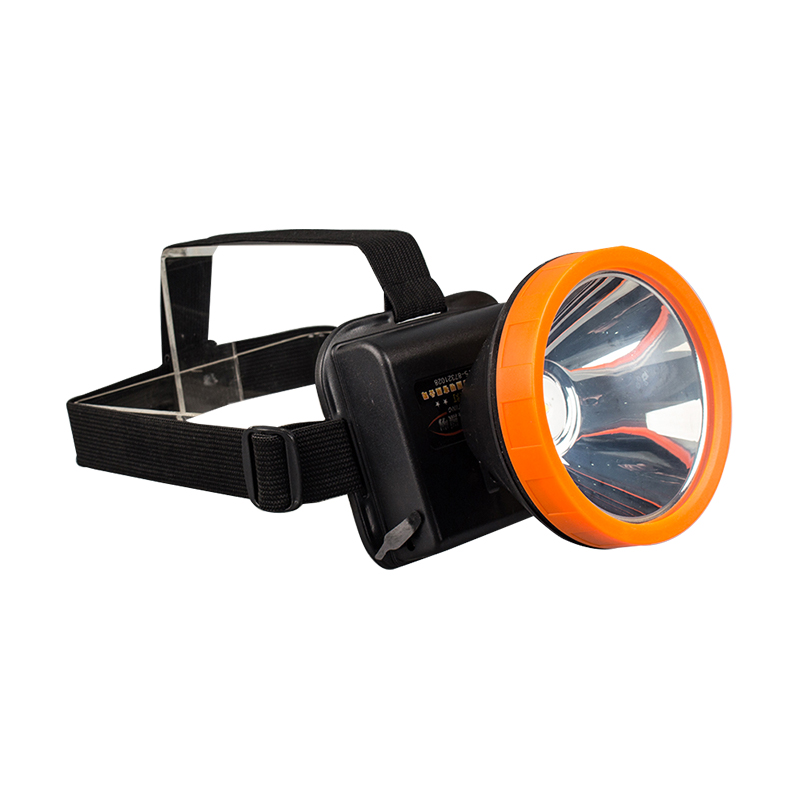 Linterna frontal portátil con anillo de cabeza en espiral extraíble con batería de litio recargable TL-06 1LED 5W