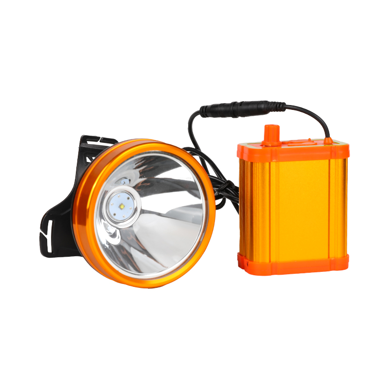 Lámpara de minería con reflector recargable TL-23 1LED20W, lámpara de mina portátil de una pieza para trabajos prolongados al aire libre