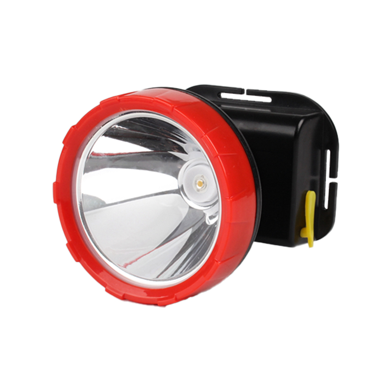 TL-21 1LED10W puede mostrar electricidad cuerpo principal recargable pequeño anillo de cabeza en espiral linterna frontal portátil para trabajo al aire libre