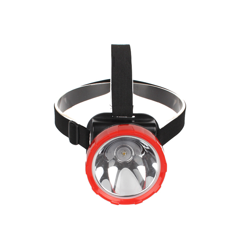 TL-21 1LED10W puede mostrar electricidad cuerpo principal recargable pequeño anillo de cabeza en espiral linterna frontal portátil para trabajo al aire libre