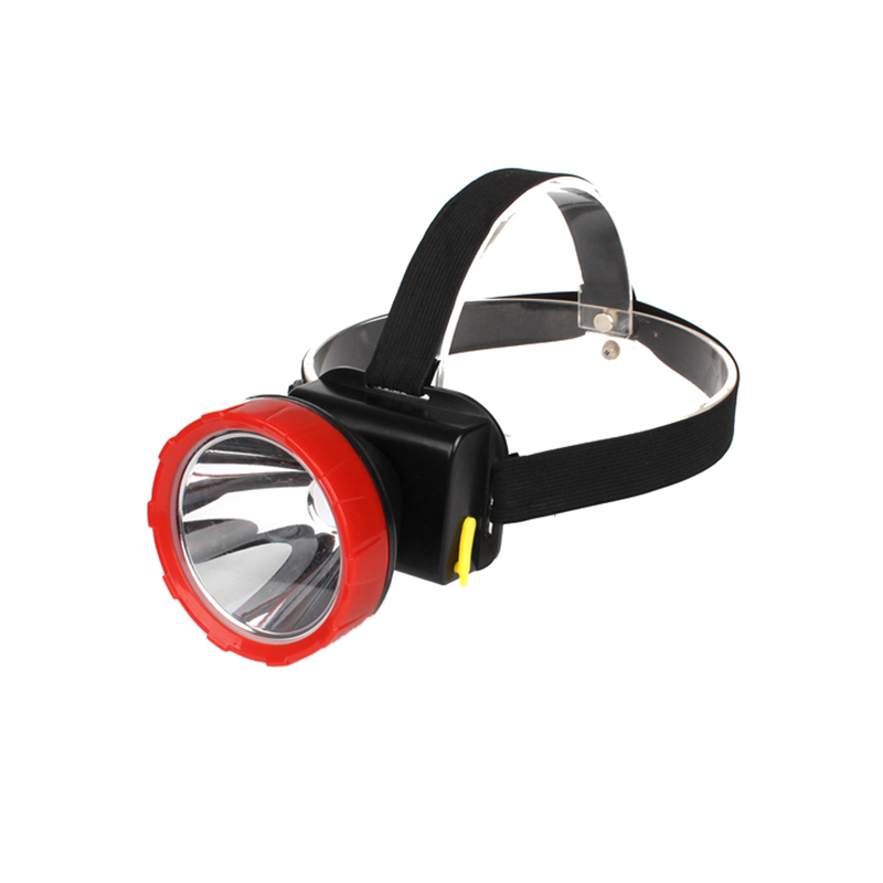 TL-21 1LED10W puede mostrar electricidad cuerpo principal recargable pequeño anillo de cabeza en espiral linterna frontal portátil para trabajo al aire libre